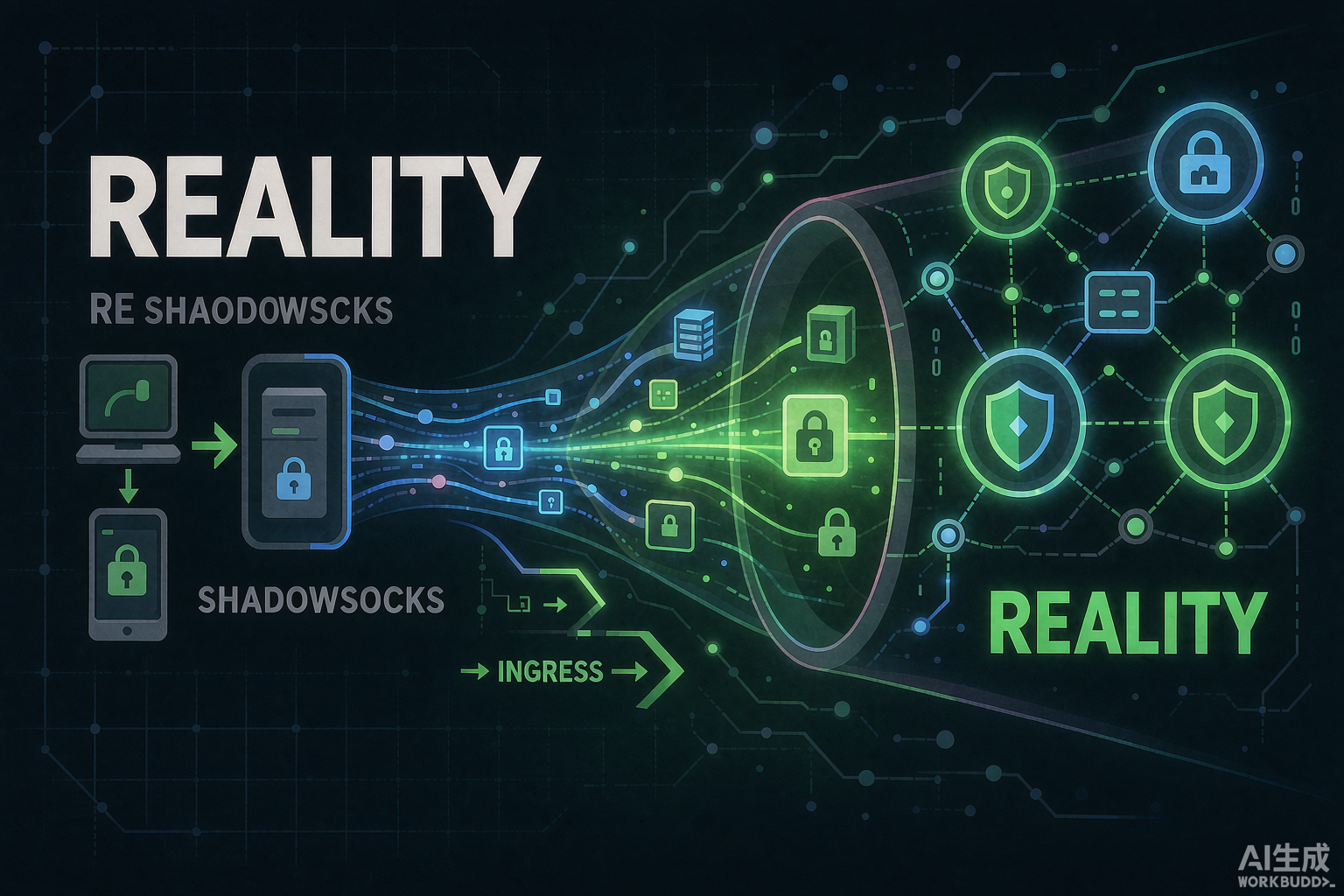 Reality 协议研究：从 Shadowsocks 到 Reality 的演进与 Demo 复现
