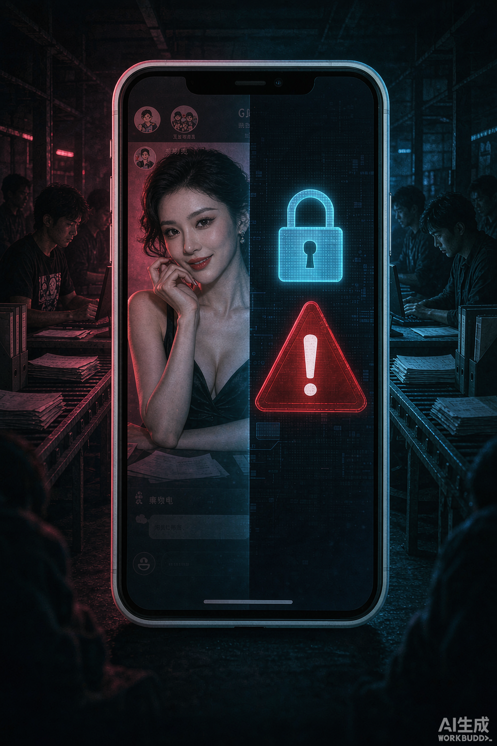 裸聊诈骗团伙的完整组织架构与资金链路：一场工业化运作的"精准收割"