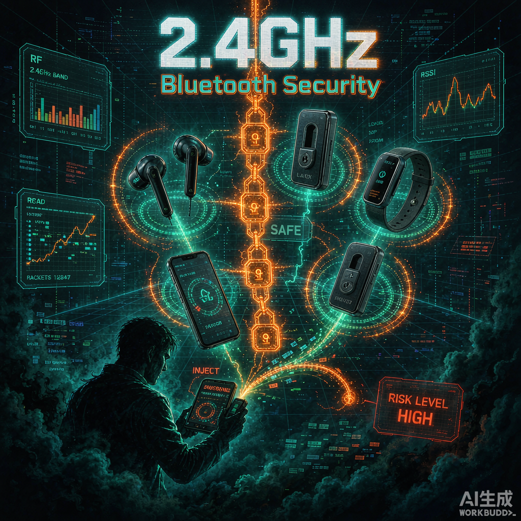 2.4GHz 频段里的人精：蓝牙/BLE 安全——你的耳机、手环、车钥匙和门锁在裸奔什么